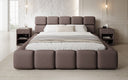 Designer Polsterbett Matilda Stoff mit Stauraum