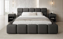 Designer Polsterbett Matilda Stoff mit Stauraum