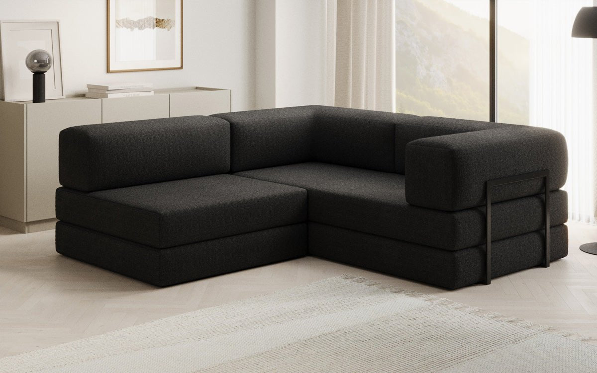 Dizajnová pohovka Lazy L Mini v bouclé