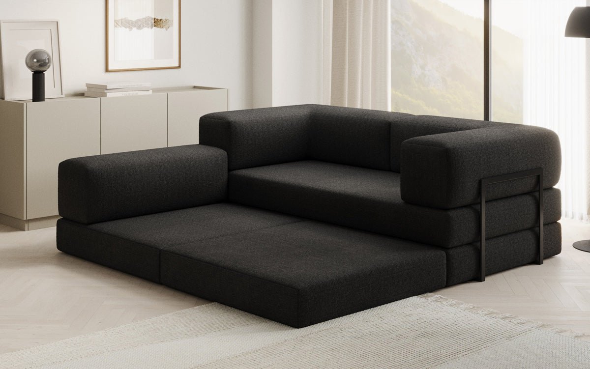 Dizajnová pohovka Lazy L Mini v bouclé