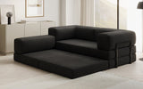 Designer Sofa Lazy L Mini in Bouclé