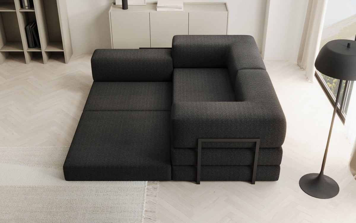 Dizajnová pohovka Lazy L Mini v bouclé