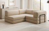 Designer Sofa Lazy L Mini in Bouclé