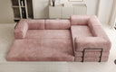 Designer Sofa Lazy L geschlossen in Cord