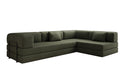 Designer Sofa Lazy L in Bouclé