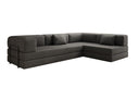Designer Sofa Lazy L in Bouclé
