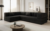 Designer Sofa Lazy L in Bouclé