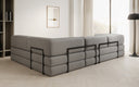 Designer Sofa Lazy L in Bouclé