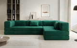 Designer Sofa Lazy L in Samt