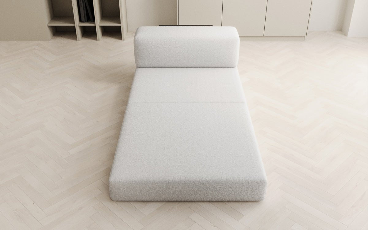 Dizajnová pohovka stredný modul Lazy v bouclé