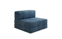 Designer Sofa Mittelmodul Lazy in Cord