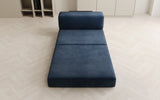 Designer Sofa Mittelmodul Lazy in Samt