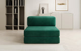 Designer Sofa Mittelmodul Lazy in Samt
