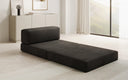 Designer Sofa Mittelmodul Lazy in Samt