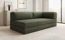 Designer Sofa/Chaise Longue Lazy in Bouclé