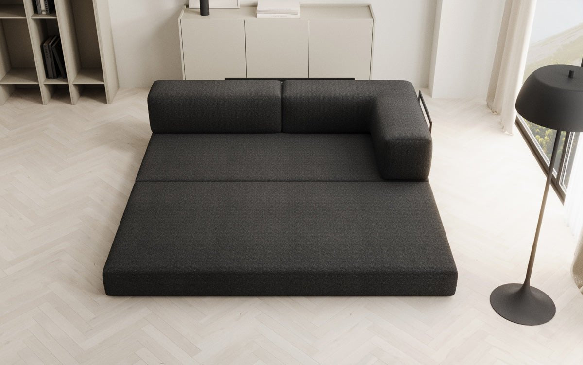 Dizajnová pohovka/leňoška Lazy v bouclé