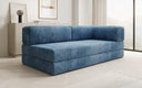 Designer Sofa/Chaise Longue Lazy in Cord