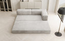 Designer Sofa/Chaise Longue Lazy in Samt