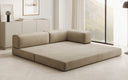 Designer Sofa/Chaise Longue Lazy in Samt
