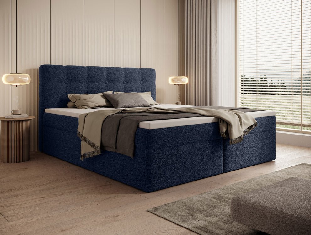 Boxspringbett Faro Frotte mit Stauraum