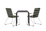 Garten Cafegruppe Kaloro – 3 teiliges Set in Grün