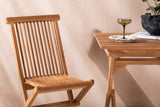 Garten Cafegruppe Wavaro – 3 teiliges Set aus Teakholz