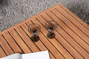 Garten Couchtisch Albania - Aus Teakholz in Natur-Optik