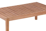 Garten Couchtisch Albania - Aus Teakholz in Natur-Optik