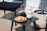 Garten-Couchtisch Dalia - Verfügbar in Schwarz und Beige/Aluminium