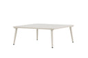 Garten Couchtisch Hannes - Aus beigem Aluminium