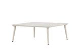 Garten Couchtisch Hannes - Aus beigem Aluminium
