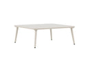 Garten Couchtisch Hannes - Aus beigem Aluminium