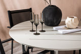 Garten Essgruppe Orlena – 5-teiliges Set in Beige/Schwarz