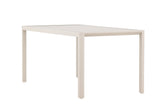 Garten Esstisch Vista - 150x85 cm aus Aluminium in Beige oder Schwarz