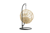 Garten Hängesessel Mercy - aus Rattan/Metall in Natur