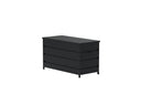 Garten Kissenbox Nessa - Aus schwarzem Aluminium