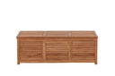 Garten Kissenbox Sorine - 46x130x70 aus Teakholz