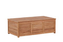 Garten Kissenbox Sorine - 46x130x70 aus Teakholz