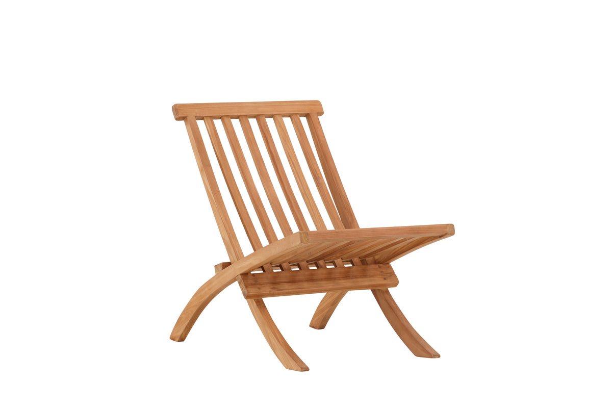 Garten- Loungesessel June - Aus Teakholz in Natur-Optik