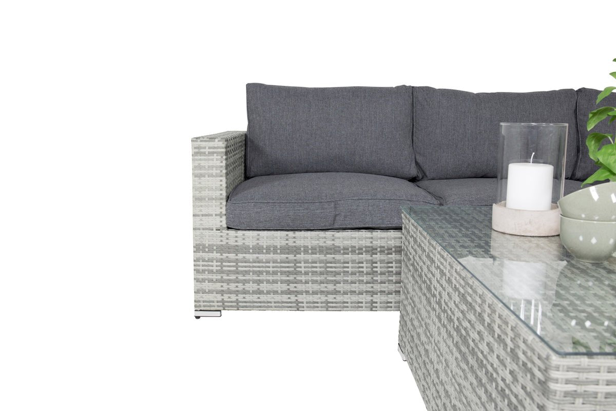 Garten Loungeset Panther - aus Kunstrattan in 3 Farben erhältlich