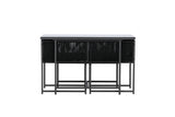 Garten Loungeset Velenzo – 3-teiliges Set mit 2 Stühlen in Schwarz