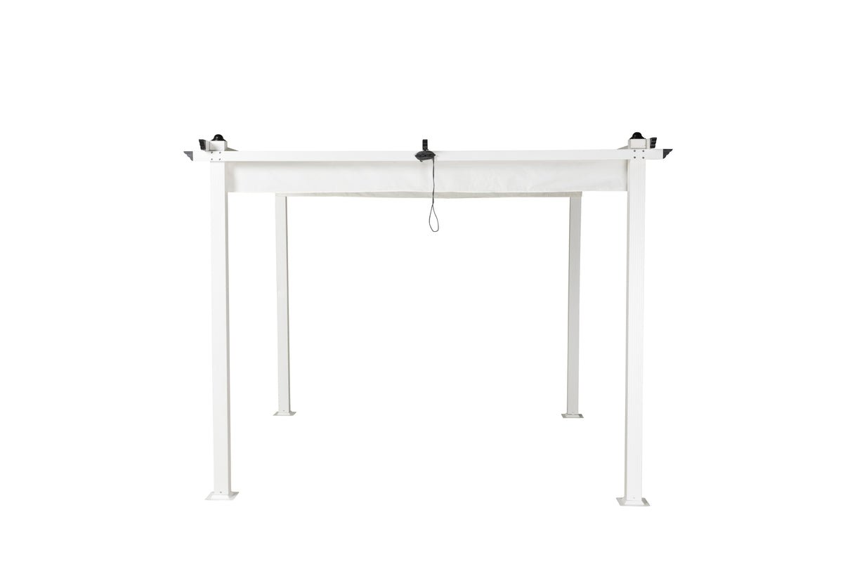 Garten Pavillon Cleo - mit weißem Polyesterdach