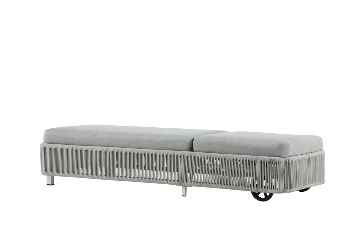 Garten Sonnenliege Mila - aus Polyester/Metall