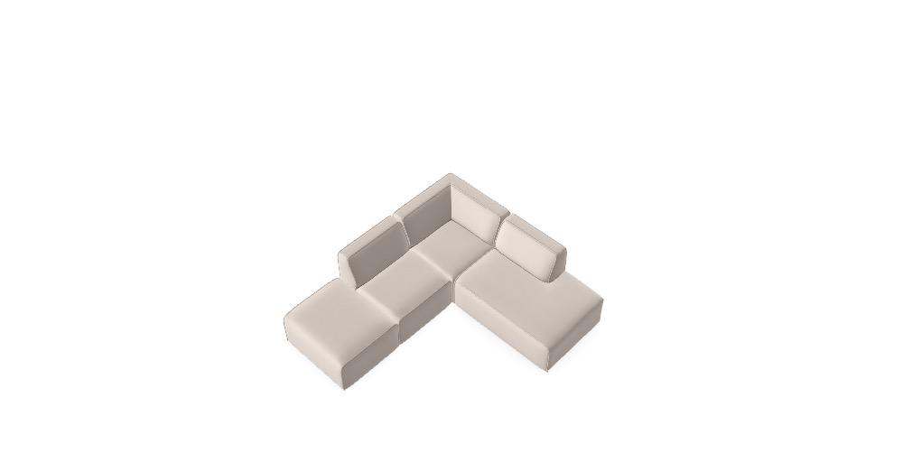 Modulárny gauč Hugg - Tvoja vysnívaná konfigurácia DKBI3Q