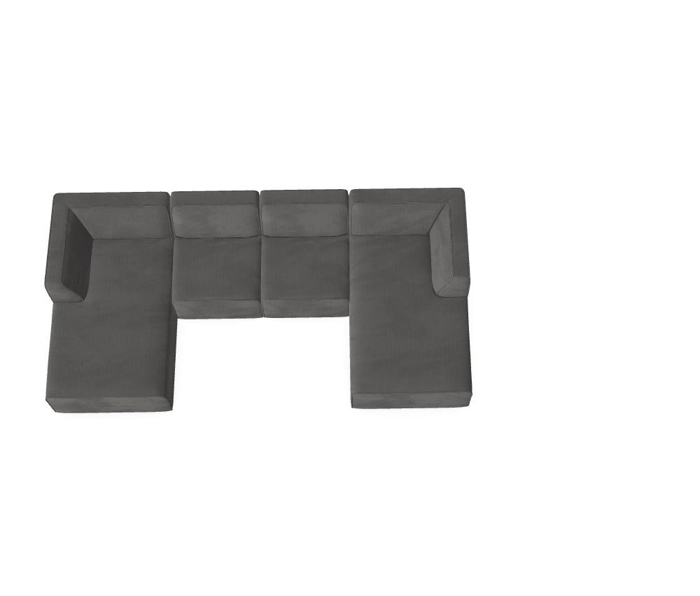 Modulares Sofa Hugg - Deine Wunschkonfiguration DSJ7D4