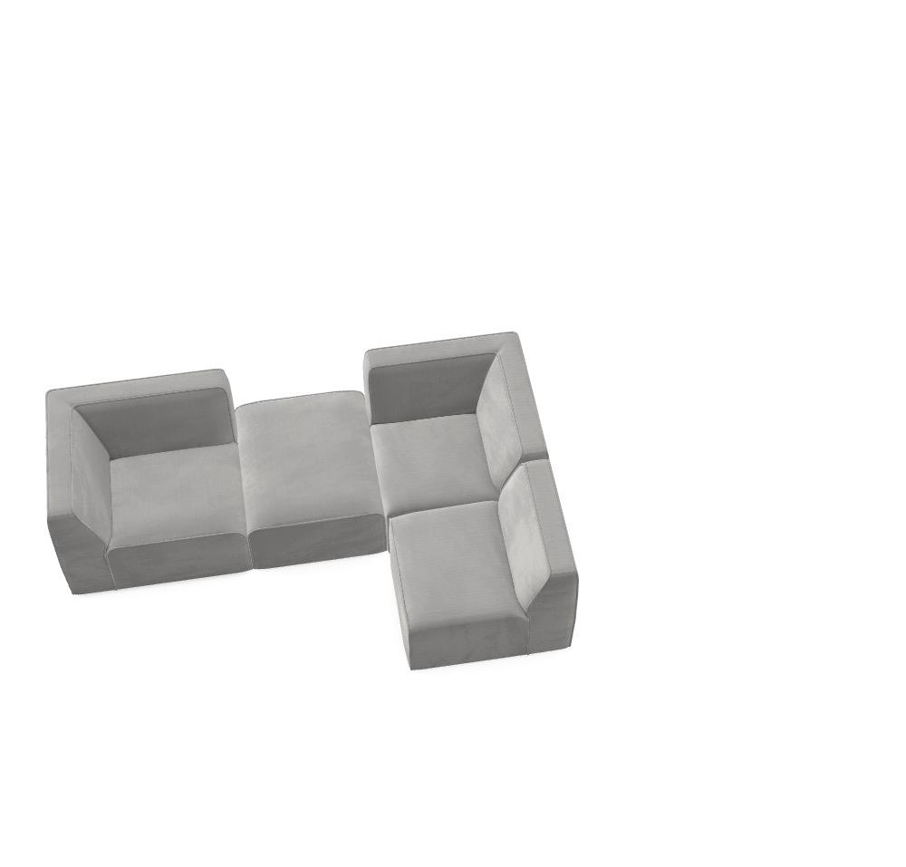 Modulárny gauč Hugg - Tvoja vysnívaná konfigurácia RHATNX