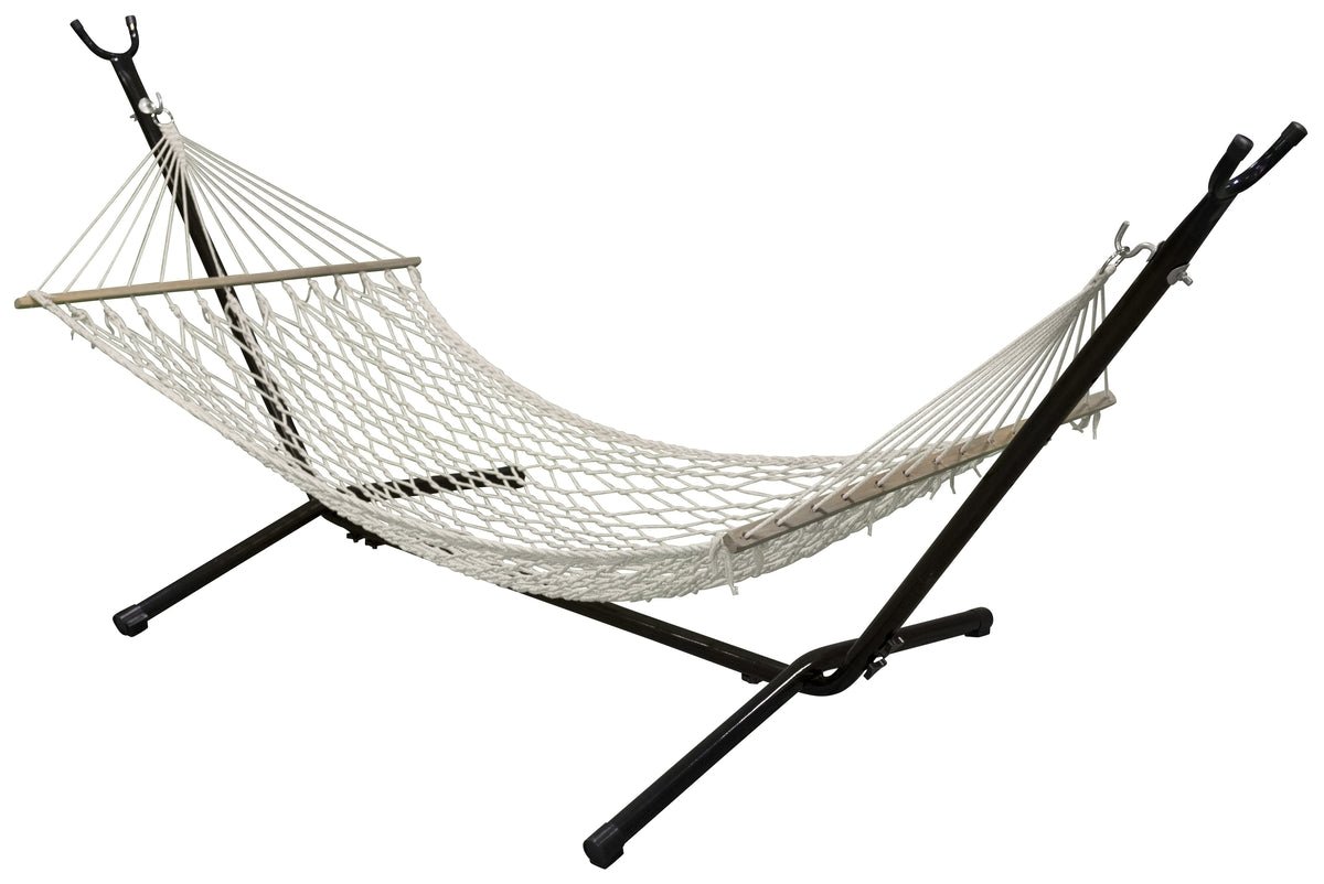 Hängematte Thai - aus Netzgewebe in Cremeweiß