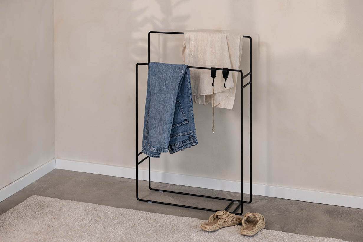 Garderobe/Handtuchhalter Delaya – Minimalistisches Design aus Metall