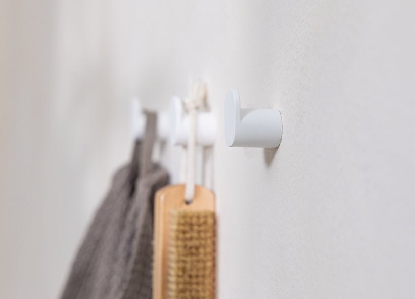 Garderobe/Kleiderhaken Palo – Minimalistische Wandhaken im 3er- oder 6er-Set