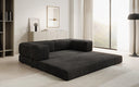Lazy Spar-Set: 3-Sitzer + Hocker in Cord